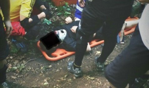 Развлечения с риском: велосипедист сломал позвоночник, катаясь в байк-парке в Кашире