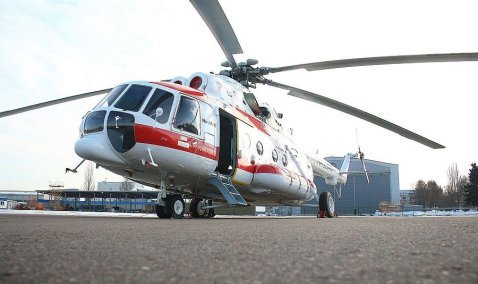 Мужчину, попавшего в ДТП у деревни Кокино, транспортировали вертолетом санавиации