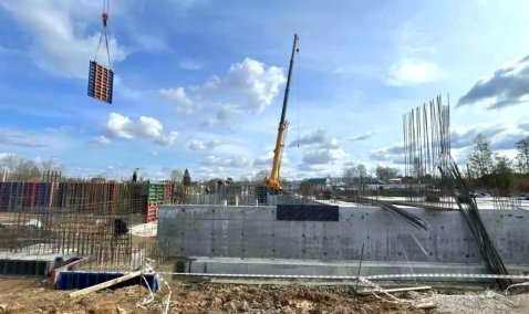 К 12-ти процентам приблизилась строительная готовность ФОКа на станции Кашира