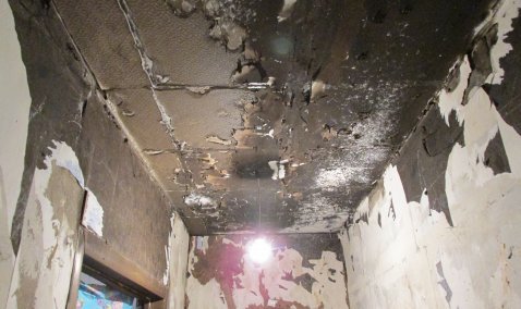 50-летняя женщина пострадала при квартирном пожаре в деревне Тарасково