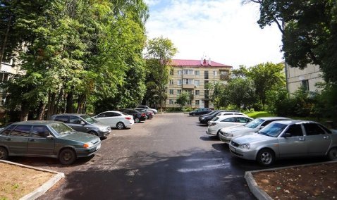 В Кашире завершили благоустройство девяти дворовых территорий