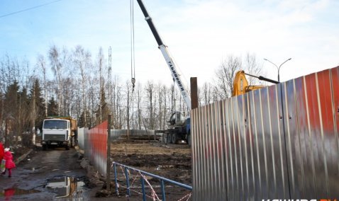 Временные неудобства или очередной долгострой: в Кашире-3 возводят новый магазин