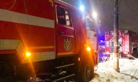 На станции Кашире снова горел автомобиль