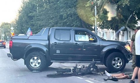 Авария с участием мотоцикла произошла в Кашире-2