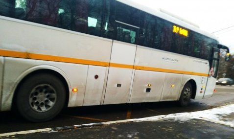 Количество рейсов автобуса Кашира – Москва до конца апреля сокращено почти в два раза
