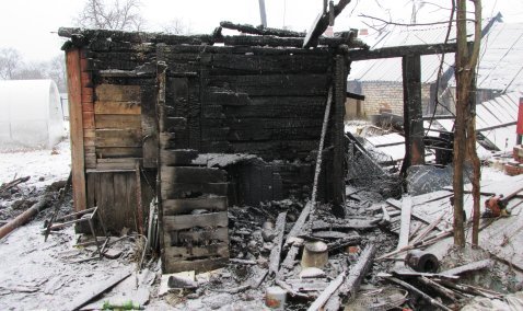 44-летний мужчина сгорел в результате пожара на улице Путейской в Кашире