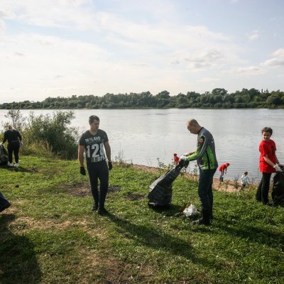Акция "Чистый берег Оки"