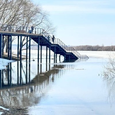Разлив на Оке - Набержная