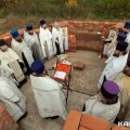 В деревне Ледово заложили камень в основании храма
