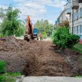 Благоустройство территории после замены сетей в Кашире-2 обещают завершить до конца лета