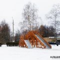 В Кашире установят новую детскую деревянную горку для катаний
