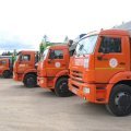 Новые КАМАЗы вышли на маршруты Каширского регионального оператора