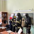 «Потерявшегося» школьника эвакуировали из «горящего» здания школы в Ожерелье