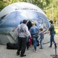 Бесплатный передвижной планетарий работает в Каширском парке