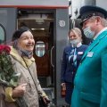 96-летний ветеран войны из Каширы исполнила мечту, проехав по Крымскому мосту