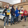 Cтуденты колледжа "Московия" за безопасность дорожного движения