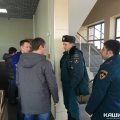 В торговом центре «Экокомп» прошла проверка безопасности, эвакуация и пожарно-тактические учения