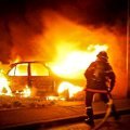 Ночью в Кашире в очередной раз сгорел автомобиль