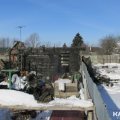Прошедшей ночью в деревне Грабченки горел частный дом