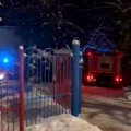 Пожарные ликвидируют возгорание в детском саду в Кашире-2