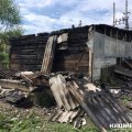 Пожар уничтожил сарай в деревне Полудьяково