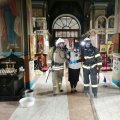 Прихожан храма «спасали» от пожара в городском округе Кашира