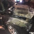 У воспламенившегося автомобиля BMW X5 на ул. Садовой полностью выгорел моторный отсек