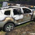 Автомобиль «Renault Duster» сгорел в деревне Тарасково