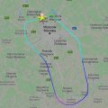 Самолет Москва – Тель-Авив вынужденно развернулся в небе над Каширой из-за технических неполадок