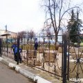 В Кашире-1 начались работы по благоустройству сквера имени Моргунова