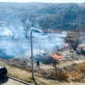 Кашира в дыму: с потеплением возобновилось загорание травы