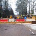 Улицу в Кашире-2 перекрыли для движения транспорта