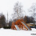 В Кашире потратят почти полмиллиона рублей на приобретение деревянных горок для катаний