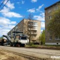 В Кашире начались работы по ремонту дорог местного значения