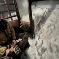 Спасатели в Кашире откопали дом пенсионера, заблокированный снежной «лавиной»