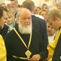 Патриарх Московский и всея Руси Кирилл возглавил Божественную литургию в Никитском монастыре
