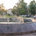 На площади у АТС в Кашире-2 возобновил работу городской фонтан