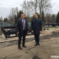 Рабочий объезд территорий кладбищ совершил глава г.о. Кашира Алексей Спасский