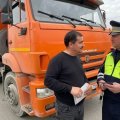 Админматериалы составили на нарушителей правил грузоперевозок в Кашире
