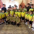Казачьи кадеты в гостях у дошколят