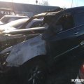 Внедорожник Lexus сгорел в результате поджога в Ожерелье