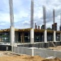 Пятая часть работ выполнена на строительстве ФОКа с ледовой ареной в Кашире