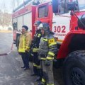 «Огонь» в сельском Доме культуры ликвидировали каширские пожарные