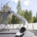 Новый детский комплекс появился в лесопарке на Гвардейской в Кашире