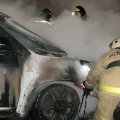 В первый день осени в Кашире-2 сгорел автомобиль