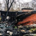 Баня под Каширой сгорела до основания в результате неосторожности при топке печи