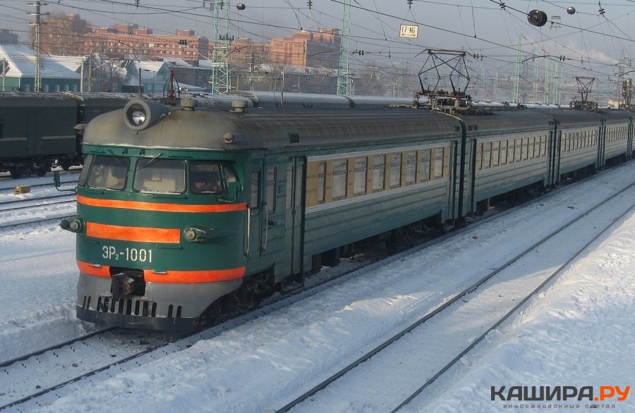 С 15 февраля отправление ранней электрички Ступино-Москва будет из Каширы