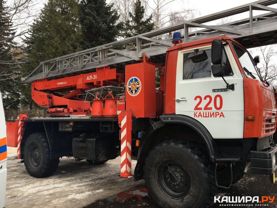 Три единицы техники были задействованы в тушении пожара в Козлянино