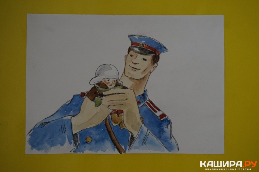 В ОМВД по г.о. Кашира подведены итоги детского конкурса рисунков "Дядя степа"