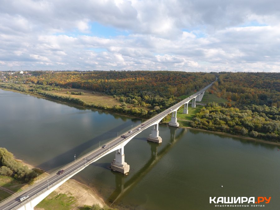 Белоомут мост через оку